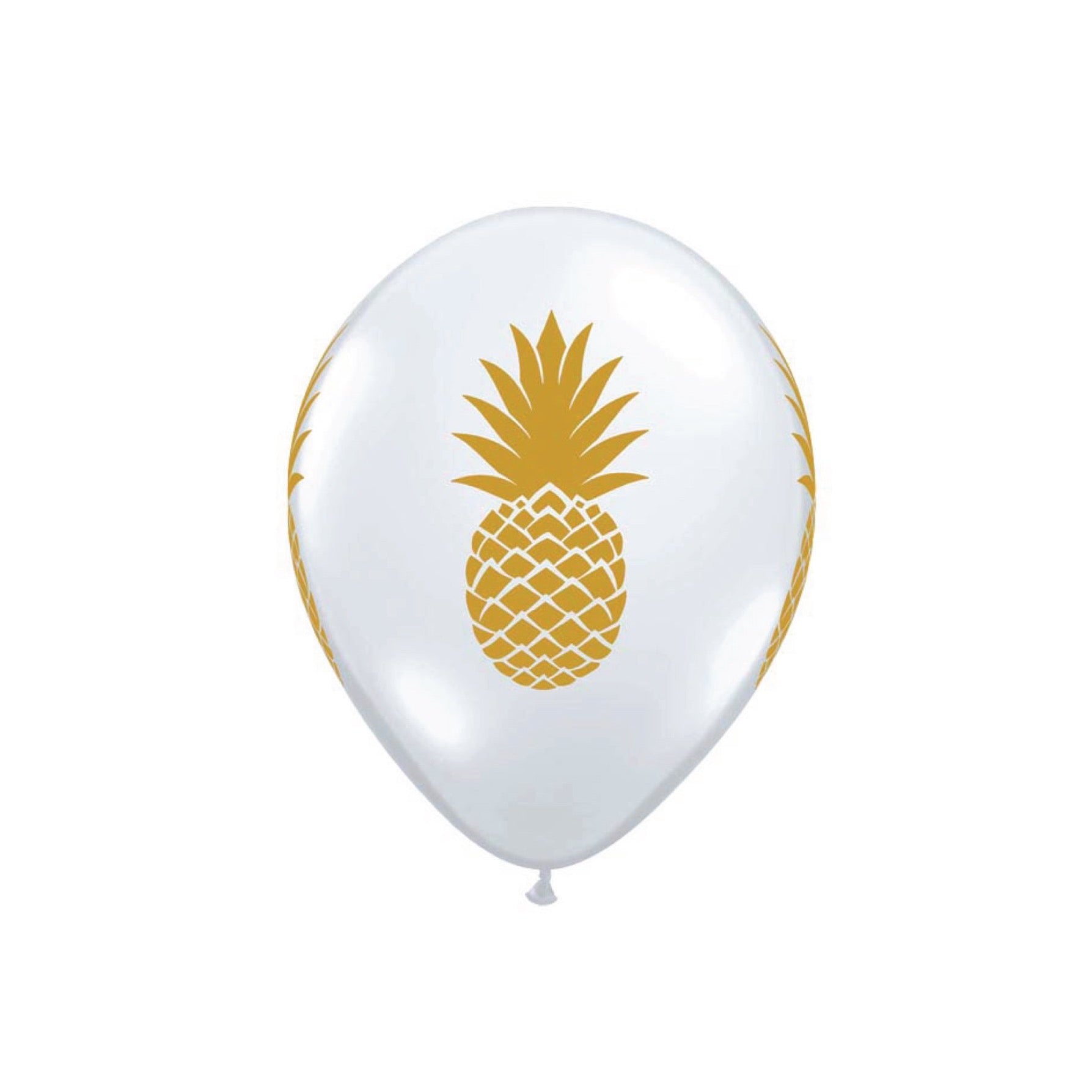 Pineapple Latex Balloons 6ct | The Party Darling