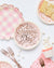 Pink Oh Happy Day Dessert Plates 12ct | The Party Darling