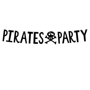 Pirates Party Banner | The Party Darling