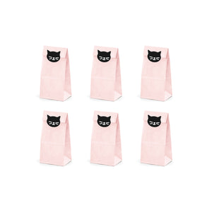 Purrfect Cat Treat Bags with Seals 6ct | The Party Darling