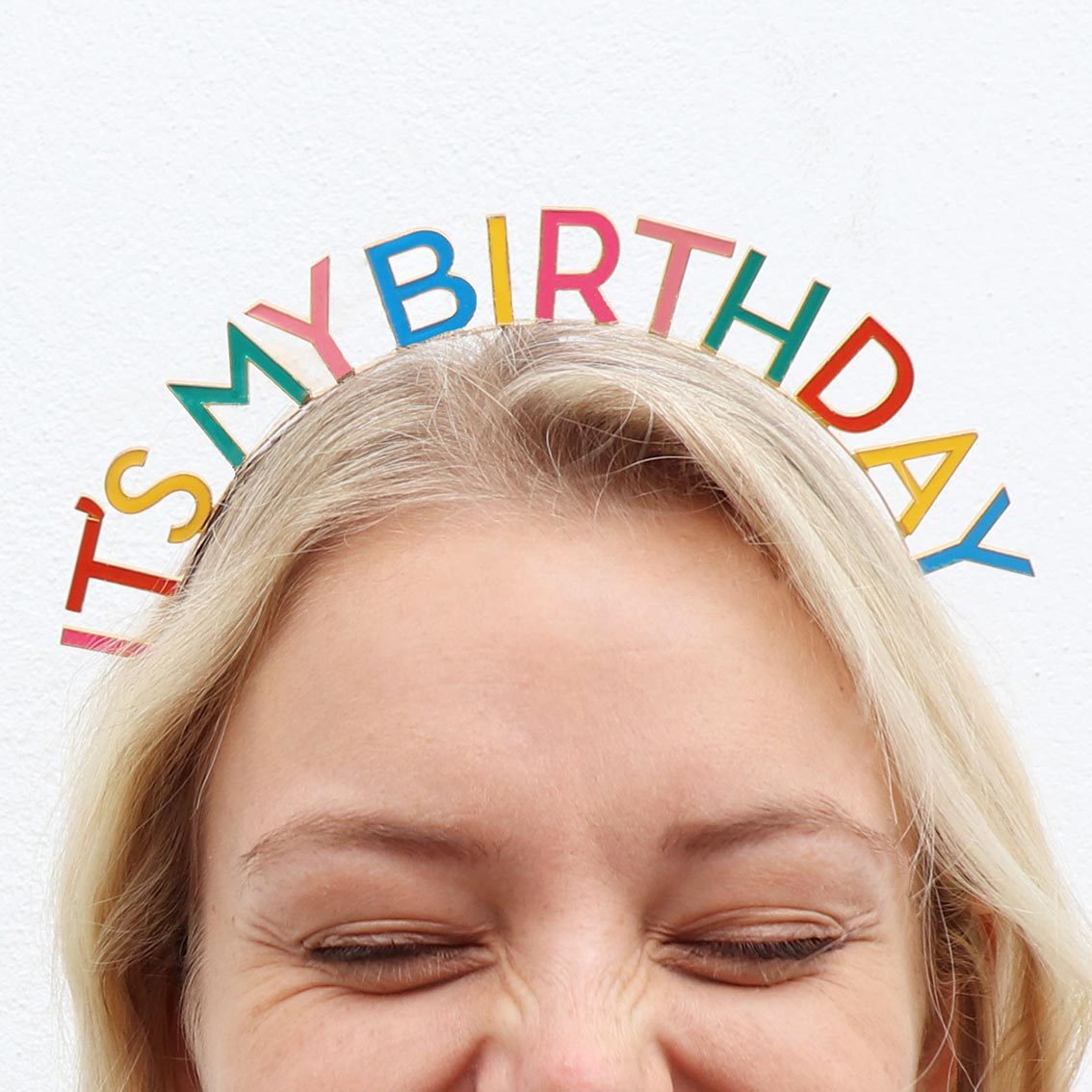 Multicolor It&#39;s My Birthday Headband - The Party Darling