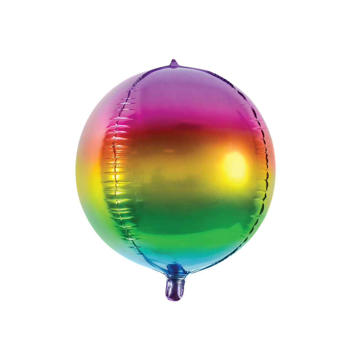 Rainbow Ombre Ball Balloon 16in | The Party Darling