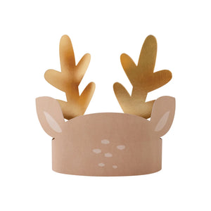 Reindeer Party Hats 8ct | The Party Darling