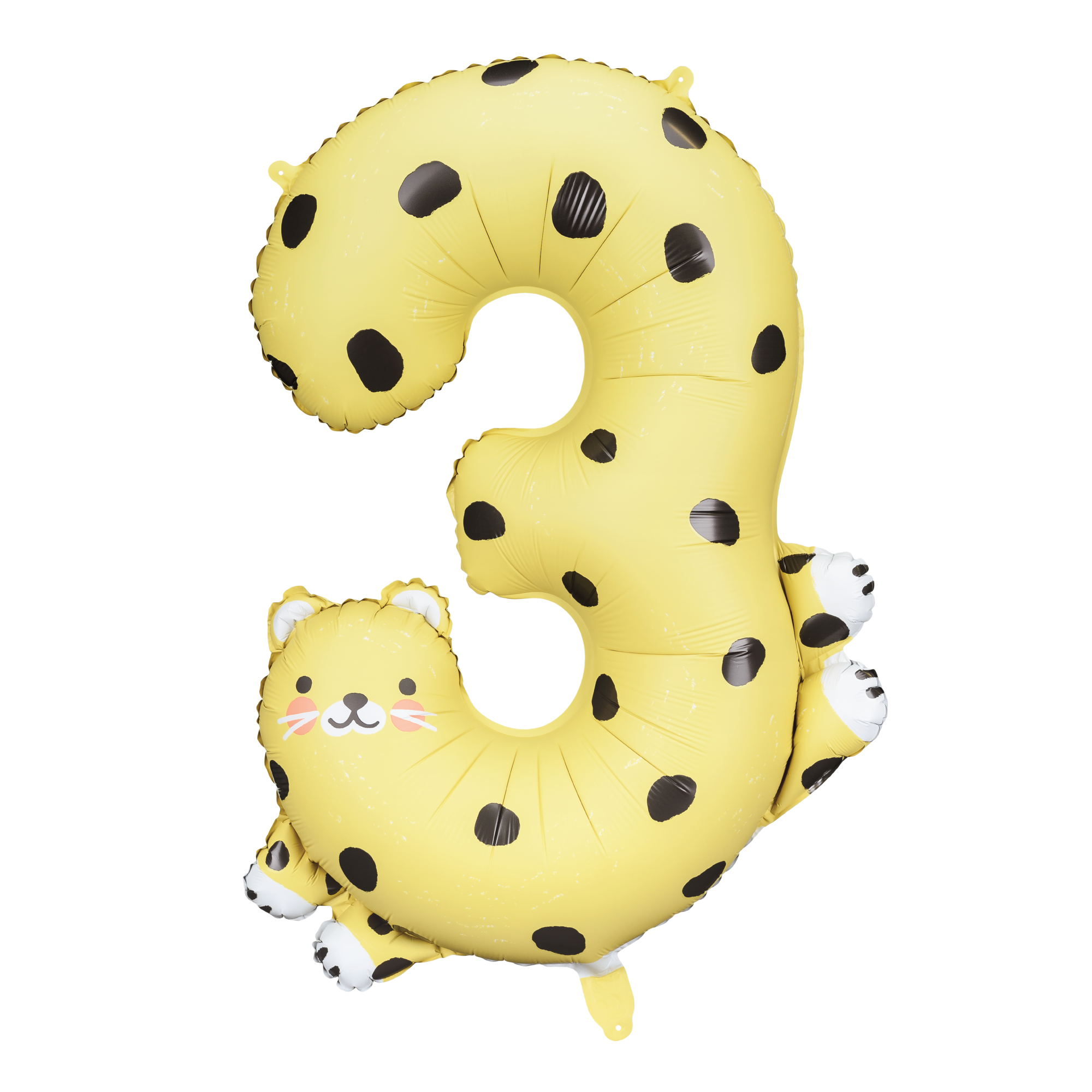Giant Number Balloon Cheetah 3 | The Party Darling