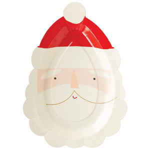 Santa Claus Lunch Plates 8ct | The Party Darling