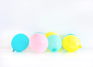 Ice Cream Mini Balloons | The Party Darling