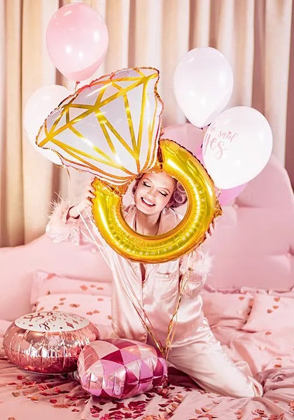 She Said Yes Engagement Party Balloon Bouquet 6pc | The Party Darling