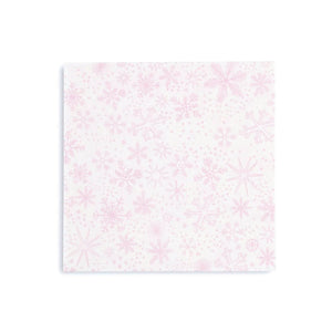 Frosted Iridescent Snowflake Napkins 16ct | The Party Darling
