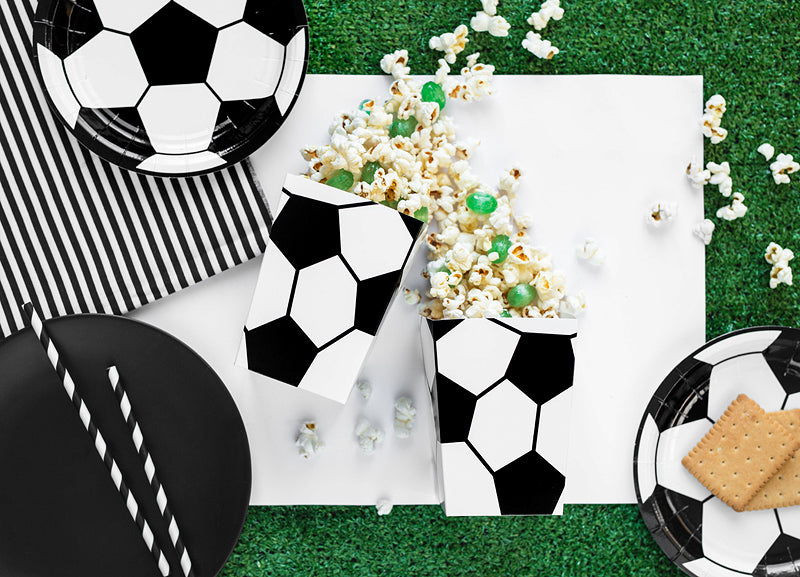 Soccer Ball Popcorn Boxes 6ct | The Party Darling