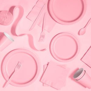 Light Pink Lunch Napkins 20ct | The Party Darling