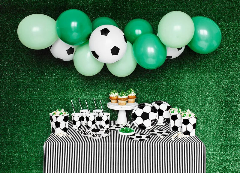Soccer Happy Birthday Backdrop and Table Cover Set - Soccer Theme