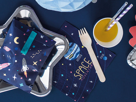 Space Adventure Lunch Napkins 20ct | The Party Darling