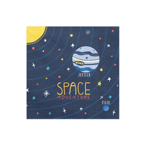Space Adventure Lunch Napkins 20ct | The Party Darling