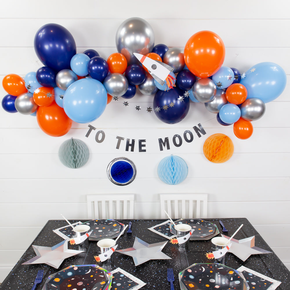 Space DIY Balloon Garland 