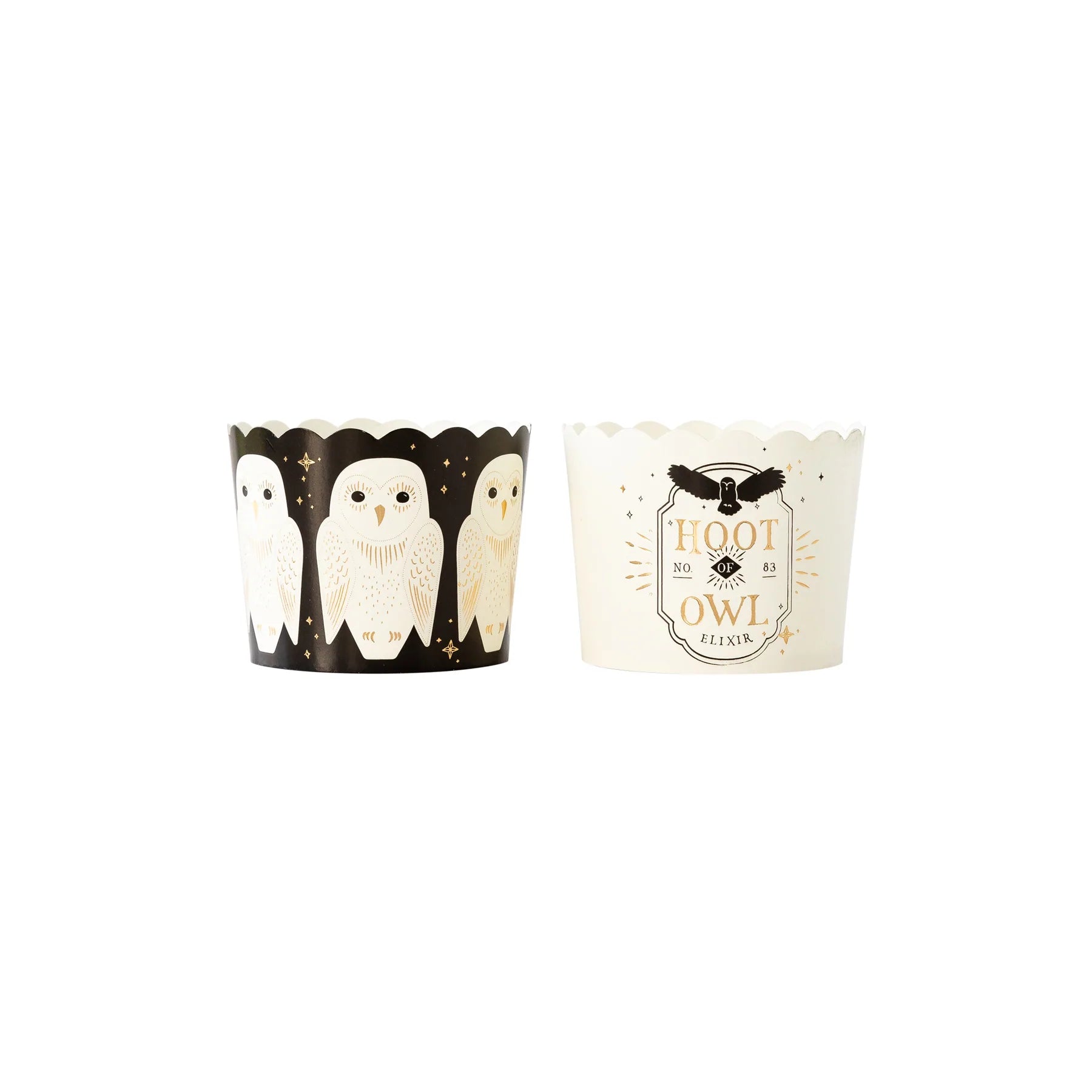 Spellbound Owl Baking Cups 50ct | The Party Darling