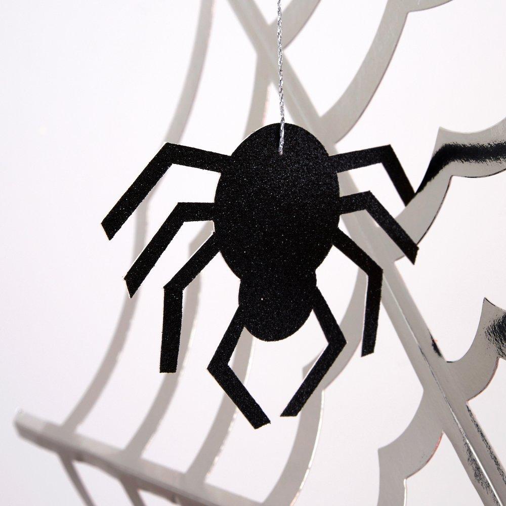 Halloween Hanging Spiderwebs 4ct | The Party Darling