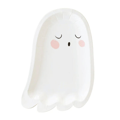 Spooky Cute Halloween Ghost Dessert Plates 8ct