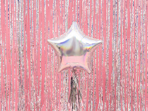 Iridescent Star Foil Balloon 19in - The Party Darling