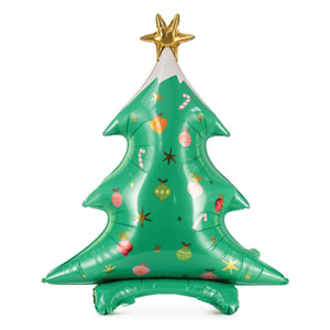 Standing Christmas Tree Balloon 37in | The Party Darling