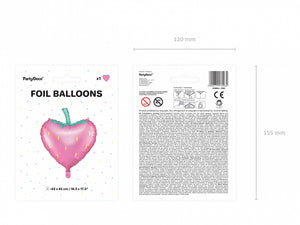 Strawberry Foil Balloon 17.5in - The Party Darling