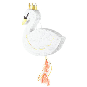 Pull String Swan Princess Piñata 17in x 19.5in | The Party Darling