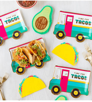Taco Dessert Napkins 25ct - The Party Darling