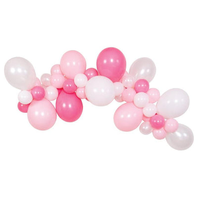 Pink & White Balloon Garland Kit - 6ft.