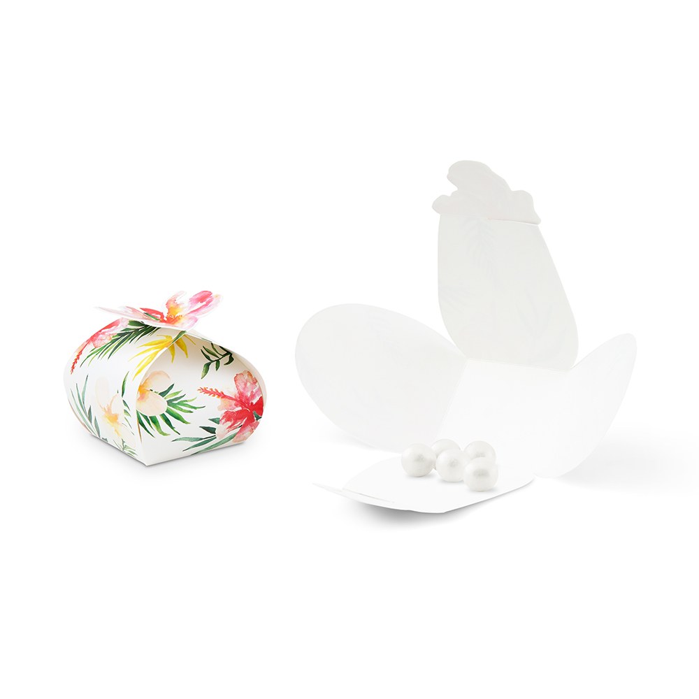 Mini Tropical Floral Favor Boxes 10ct | The Party Darling