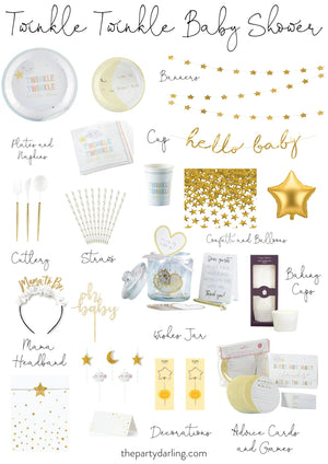 Little Star Treat Bags 6ct | The Party Darling