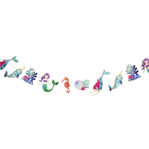 Under the Sea Mermaid Garland 9ft | The Party Darling