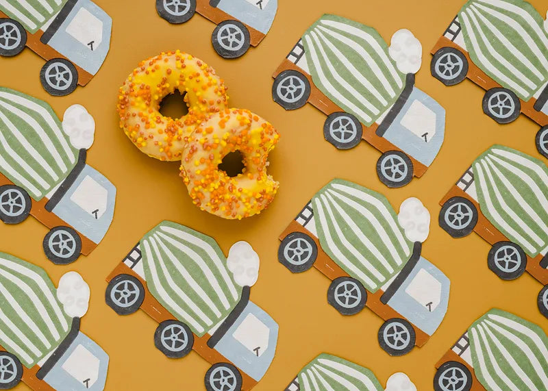Construction Vehicle Dessert Napkins 20ct | The Party Darling