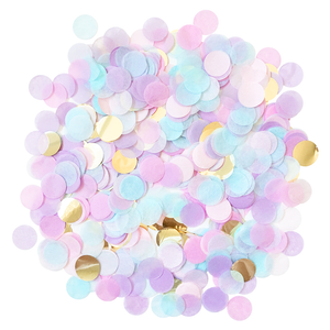 Purple, Light Blue, & Gold Confetti Pack .5oz | The Party Darling