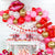 Pink & Red Valentine's Day Lip Balloon Garland Kit 9ft | The Party Darling