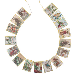 Botanical Vintage Christmas Garland 5ft | The Party Darling