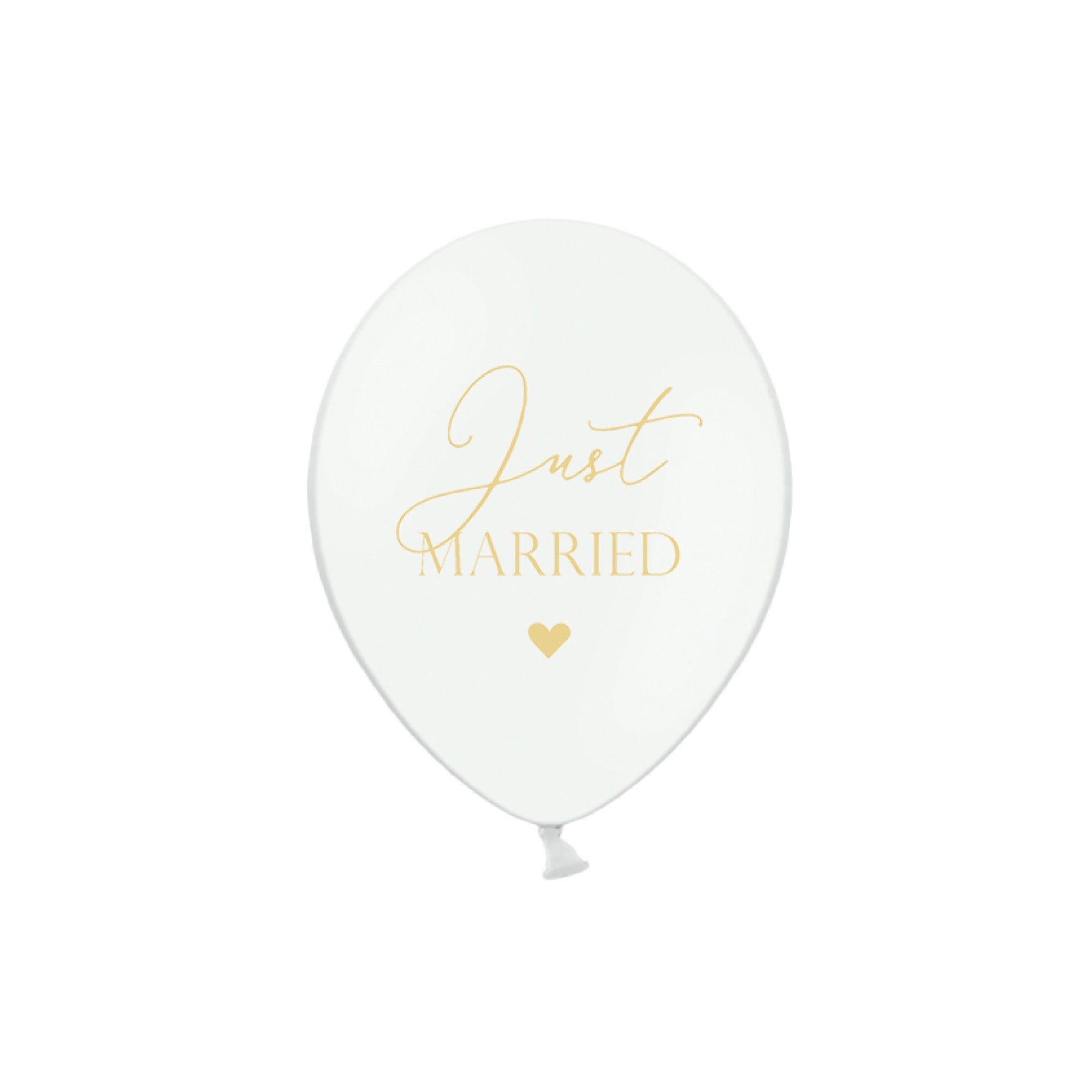 Just Married Wedding Balloons 6ct | The Party Darling
