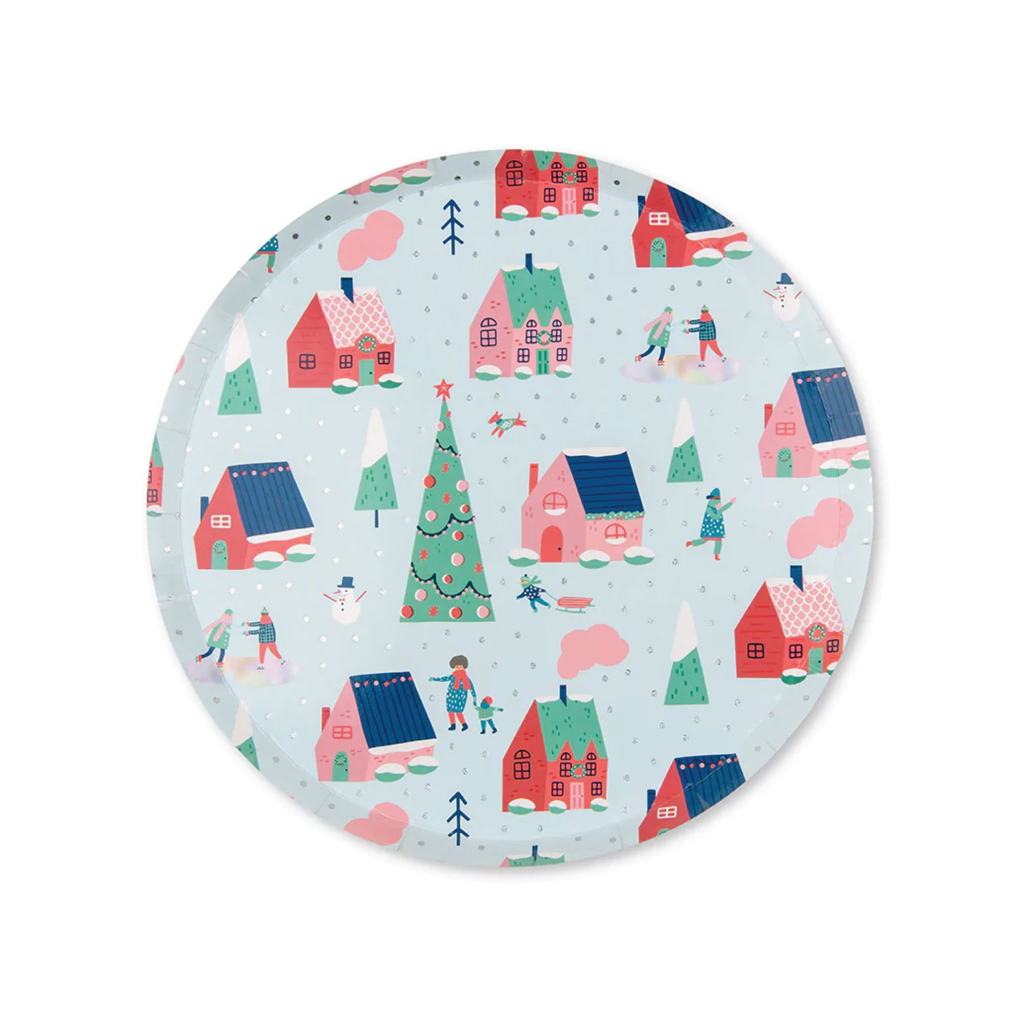 Winter Wonderland Dessert Plates 8ct | The Party Darling