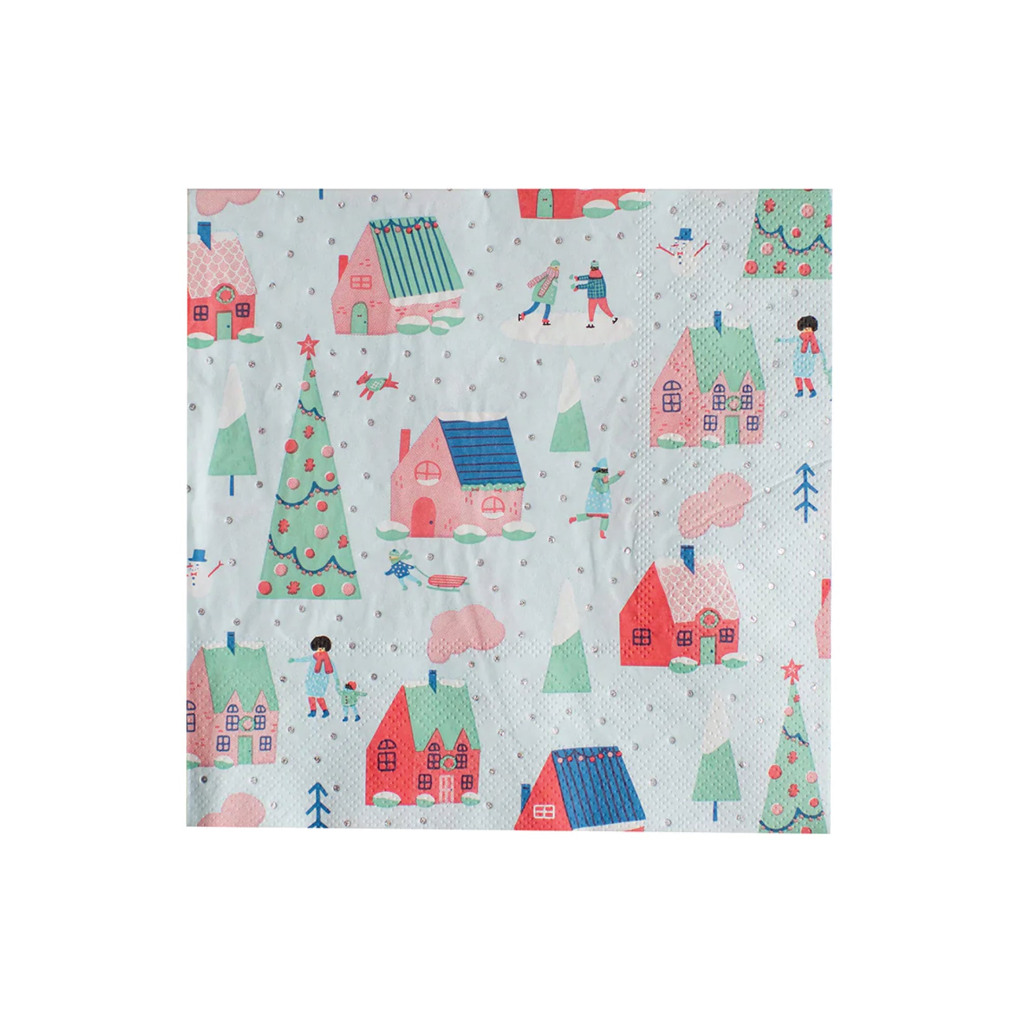 Winter Wonderland Lunch Napkins 16ct | The Party Darling