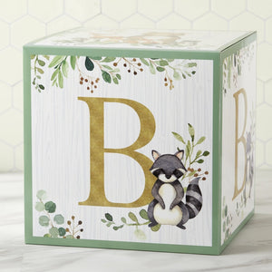 Woodland Baby Block Decorations - The Party Darling