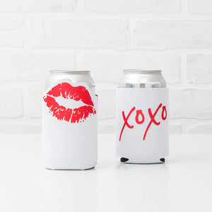 XOXO Red Lips Can Coozie - The Party Darling