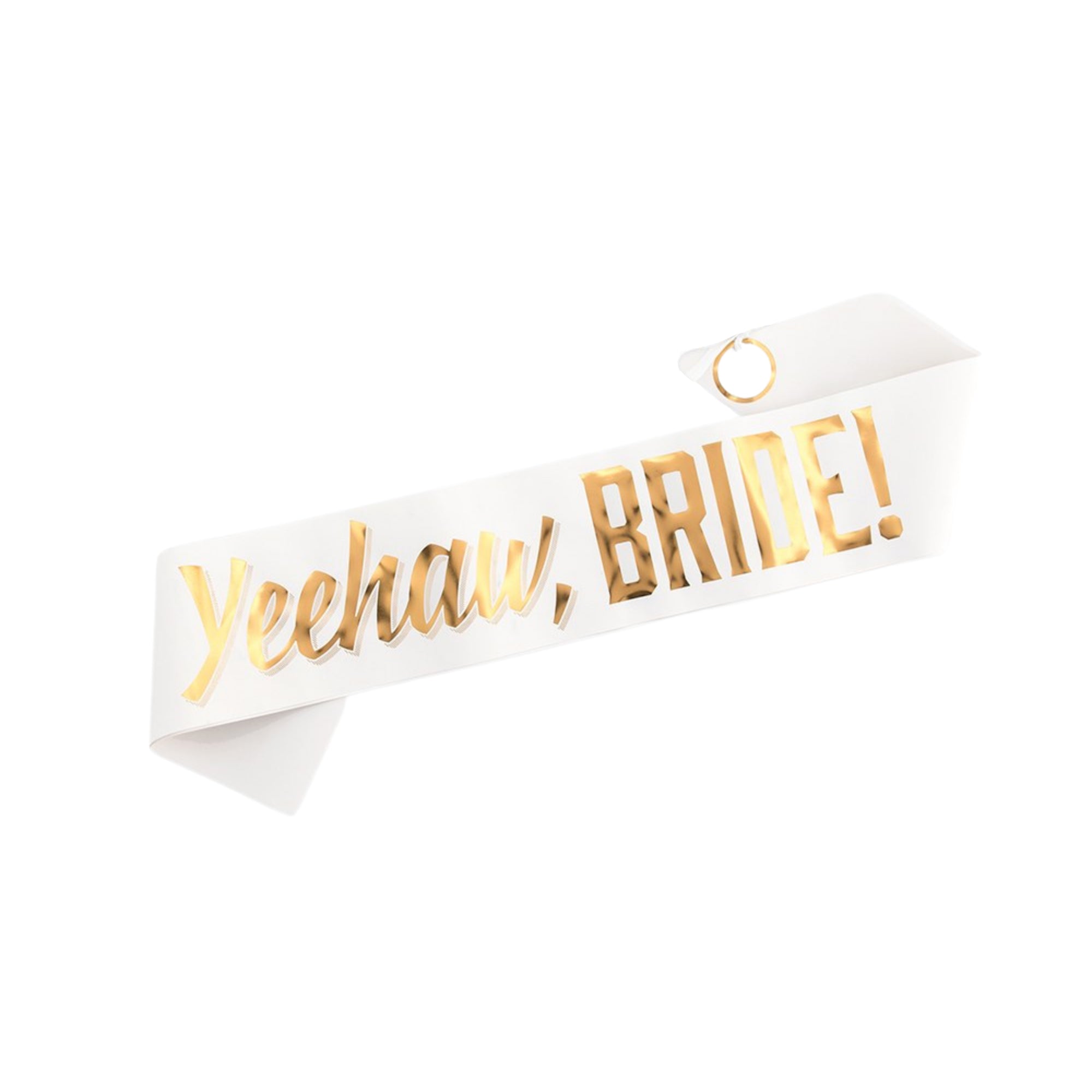 Yeehaw Bride Cowgirl Bachelorette Party Sash | The Party Darling